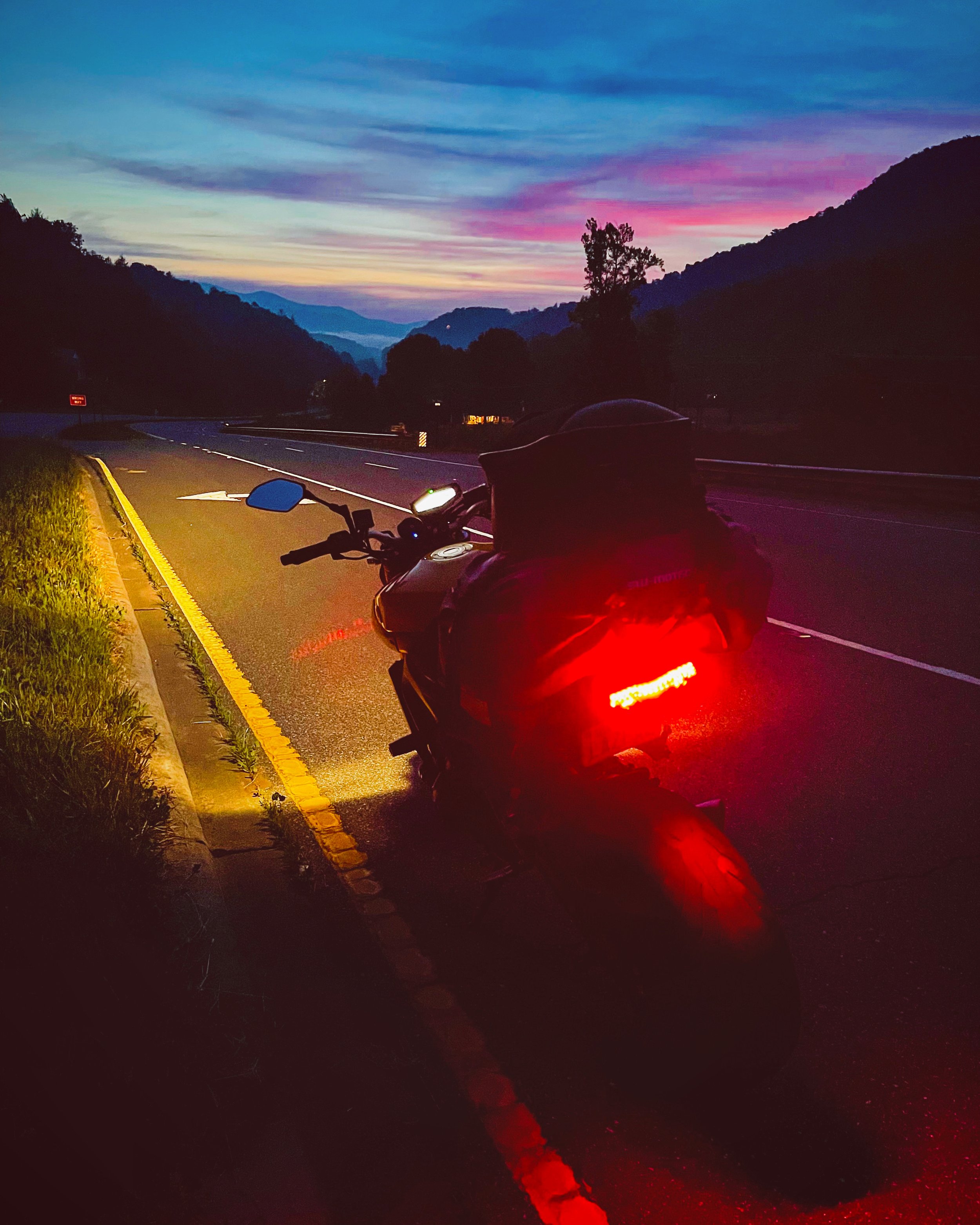  Had to pull over for the sunrise 